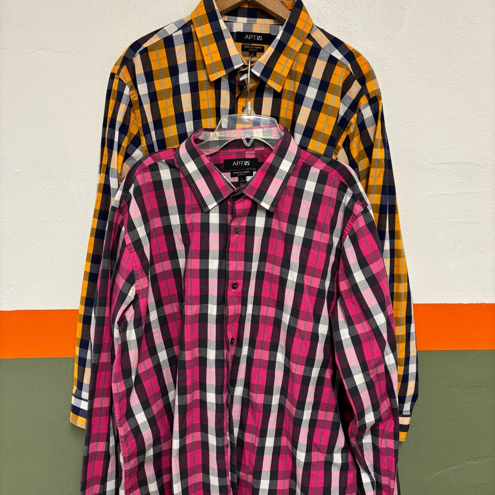 Apt. 9 Men's Plaid Button Down Shirts